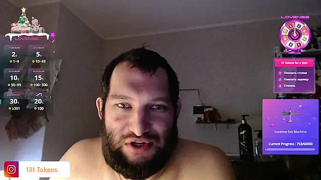 BISEXGOOD777 online show from 01.07.25