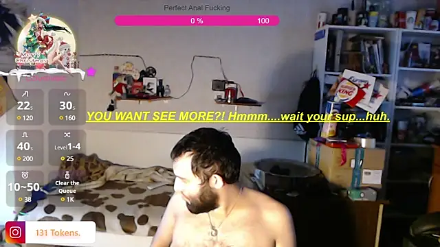 BISEXGOOD777 online show from 01.17.25