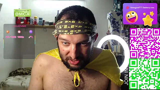 BISEXGOOD777 online show from 10.11.25