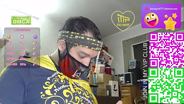 BISEXGOOD777 online show from 10.21.25