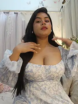 Snapshot of its_amesha chatting on 02.24.25 its amesha online show from 02.24.25