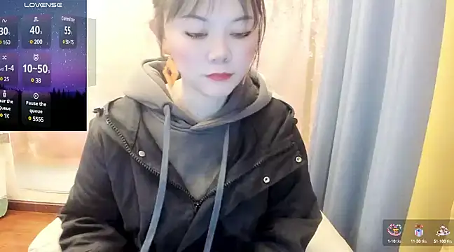 Snapshot of Pennyee chatting on 01.11.25 Pennyee online show from 01.11.25