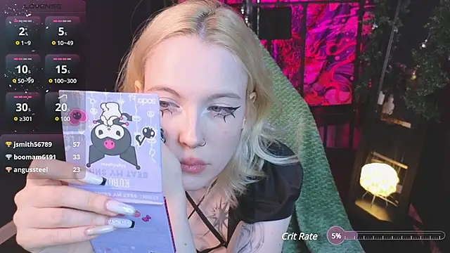 Crackling Tatii online show from 01.12.25