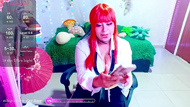 MilkyXSakura online show from 01.19.25