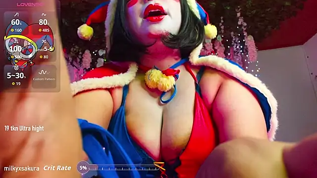 MilkyXSakura online show from 11.14.25