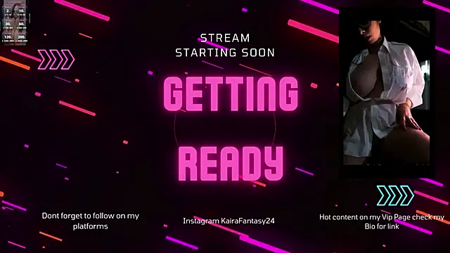 KairaFantasyy online show from 10.29.25