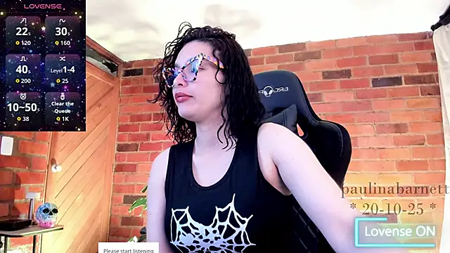 Snapshot of paulinabarnett- chatting on 10.20.25 paulinabarnett- online show from 10.20.25