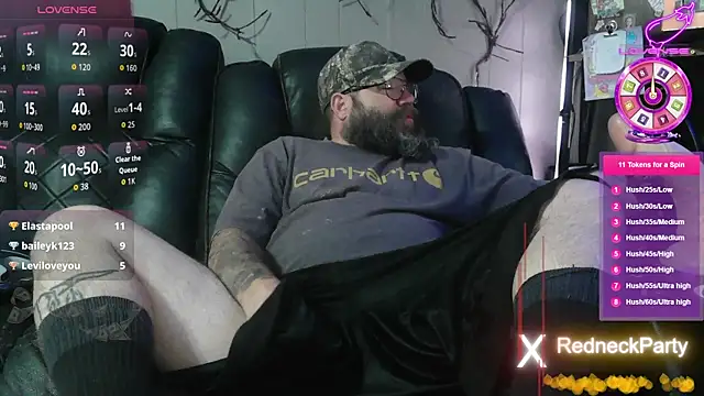 Snapshot of RedneckWants2PlayNow chatting on 04.25.26 RedneckWants2PlayNow online show from 04.25.26