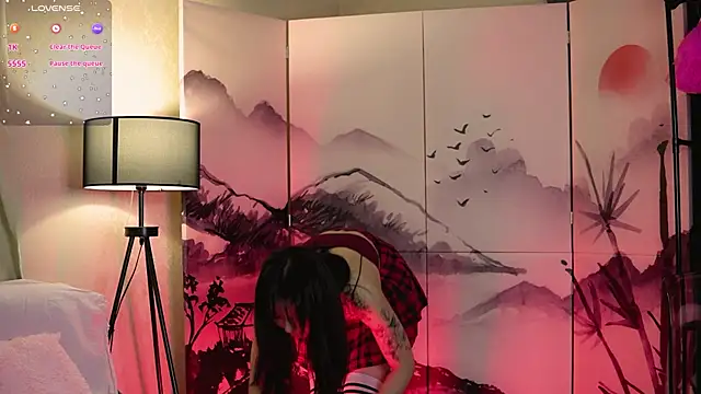 Snapshot of Lin_kun chatting on 02.09.25 Lin kun online show from 02.09.25