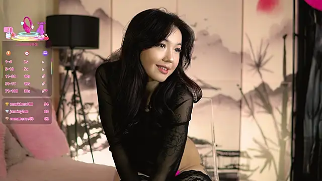 Snapshot of Lin_kun chatting on 03.12.25 Lin kun online show from 03.12.25