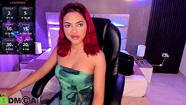 Cristal  adams online show from 10.13.25