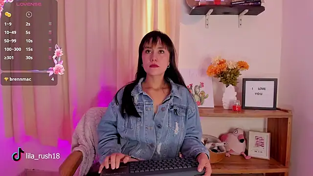 lila rush online show from 10.13.25