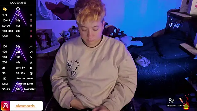  AlexMorris online show from 10.14.25