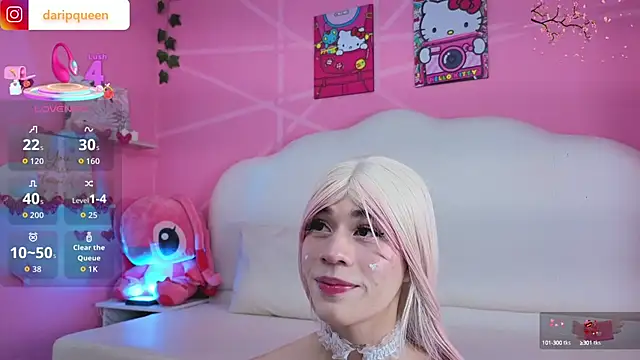 DaripQueen online show from 09.19.25