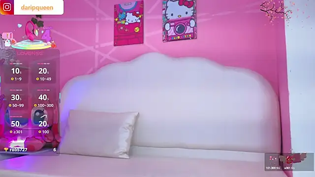 DaripQueen online show from 09.22.25