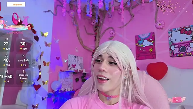 DaripQueen online show from 03.07.26