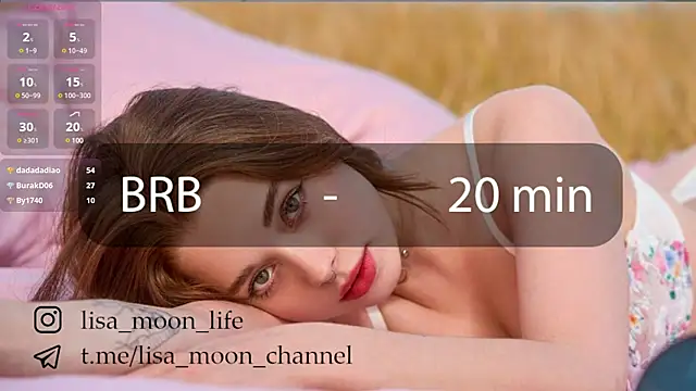 Lisa Moones online show from 01.07.25