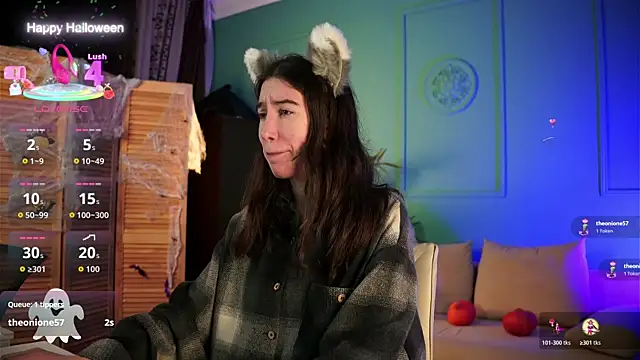 Snapshot of Belle_Via chatting on 11.01.25 Belle Via online show from 11.01.25