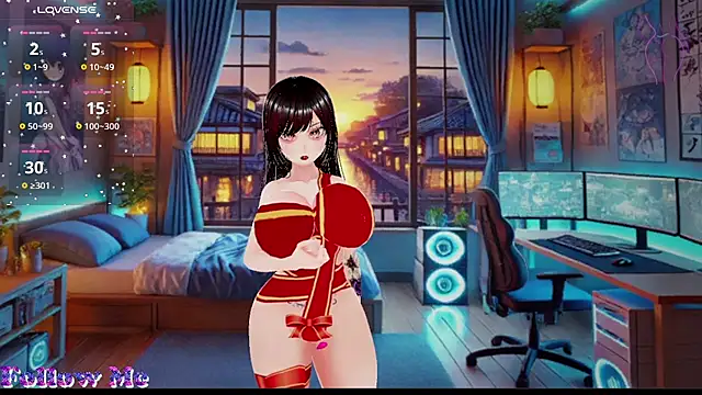 Hanaedamngirl online show from 12.17.24