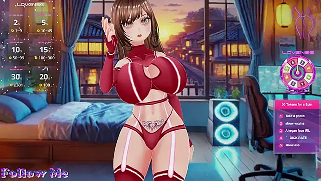 Hanaedamngirl online show from 12.14.25