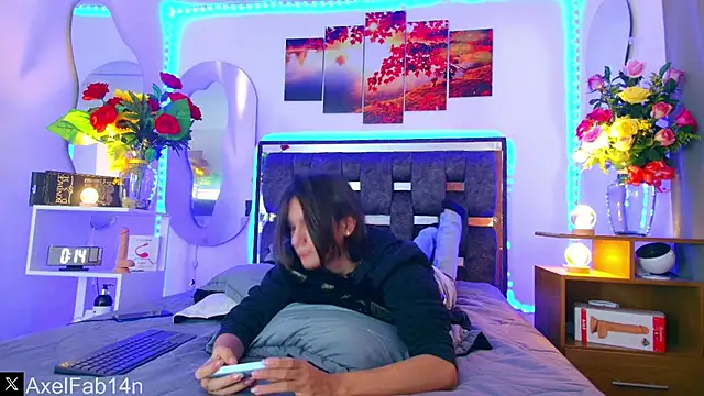 Snapshot of Alex_and_Fabian chatting on 02.16.25 Alex and Fabian online show from 02.16.25