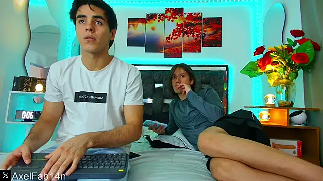 Snapshot of Alex_and_Fabian chatting on 02.24.25 Alex and Fabian online show from 02.24.25