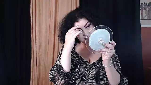 Snapshot of _MissJ_ chatting on 10.26.25  MissJ  online show from 10.26.25