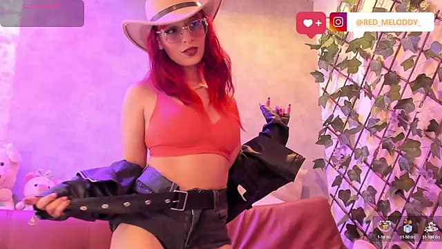 Snapshot of RedMeloddy chatting on 02.13.26 RedMeloddy online show from 02.13.26