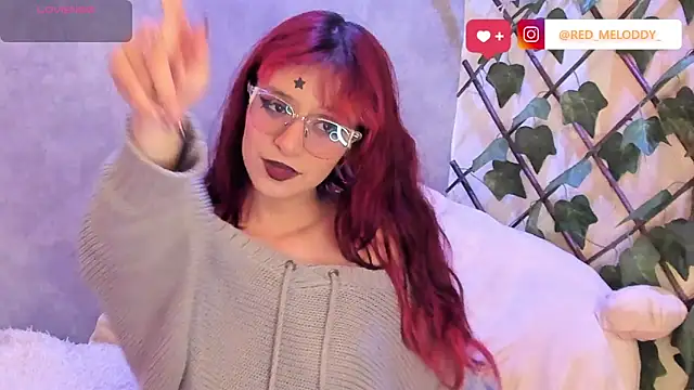 Snapshot of RedMeloddy chatting on 02.17.26 RedMeloddy online show from 02.17.26