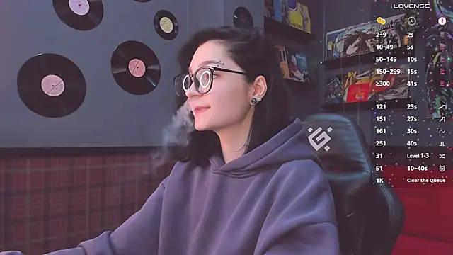 Snapshot of Luna-Moon chatting on 01.25.25 Luna-Moon online show from 01.25.25