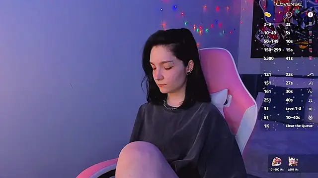Snapshot of Luna-Moon chatting on 01.27.25 Luna-Moon online show from 01.27.25