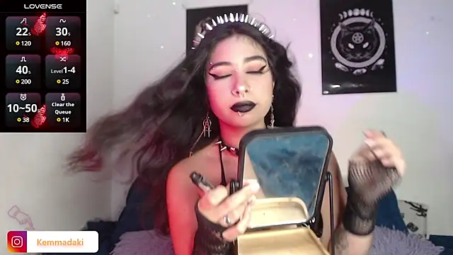 Snapshot of kemmadakii chatting on 03.16.25 kemmadakii online show from 03.16.25