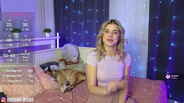 adrianawow1 online show from 01.18.25