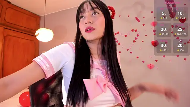 Snapshot of Maia_W10 chatting on 02.14.26 Maia W10 online show from 02.14.26