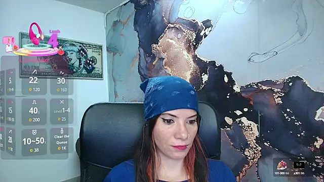 Snapshot of DanaaRey chatting on 09.13.25 DanaaRey online show from 09.13.25