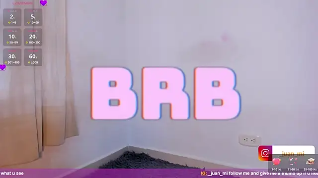 Snapshot of juanmiss chatting on 09.15.25 juanmiss online show from 09.15.25