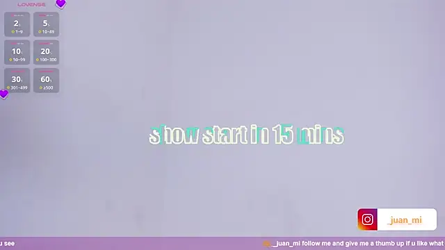 Snapshot of juanmiss chatting on 10.17.25 juanmiss online show from 10.17.25