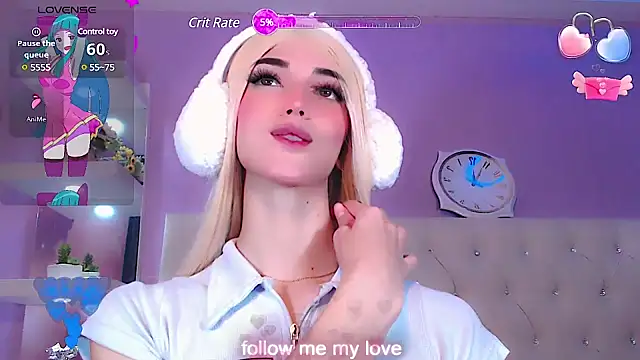 Snapshot of Babyaleja chatting on 02.20.25 Babyaleja online show from 02.20.25