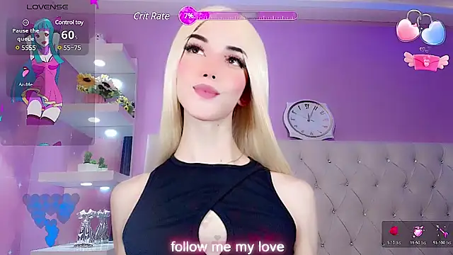 Snapshot of Babyaleja chatting on 02.21.25 Babyaleja online show from 02.21.25