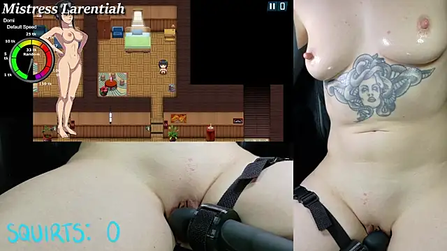 mistress larentiah online show from 03.14.26