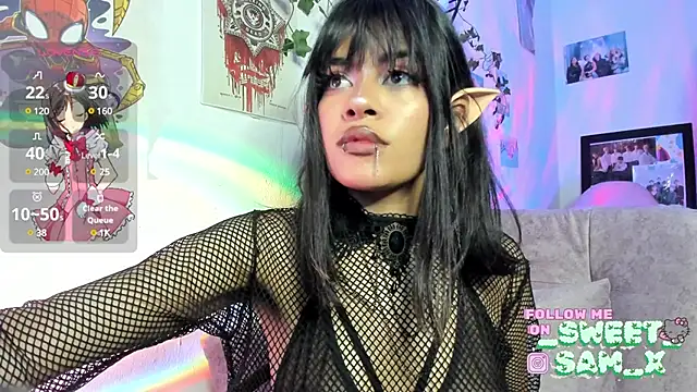 sweet Samx online show from 02.24.25