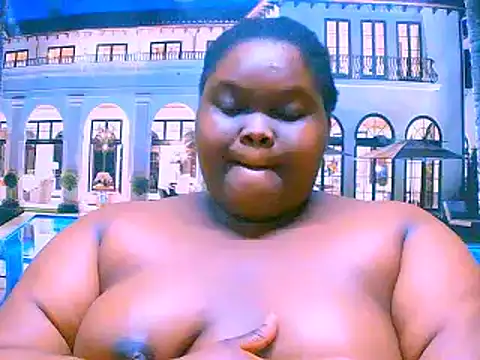 Snapshot of EbonyHotBuns chatting on 10.16.25 EbonyHotBuns online show from 10.16.25