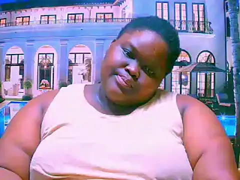 Snapshot of EbonyHotBuns chatting on 10.24.25 EbonyHotBuns online show from 10.24.25