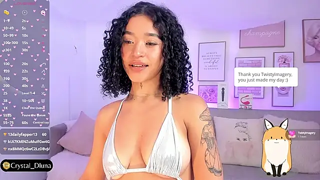 Crystal Dluna online show from 01.23.25