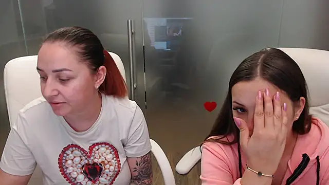 Snapshot of Amy--Samy chatting on 03.15.25 Amy--Samy online show from 03.15.25