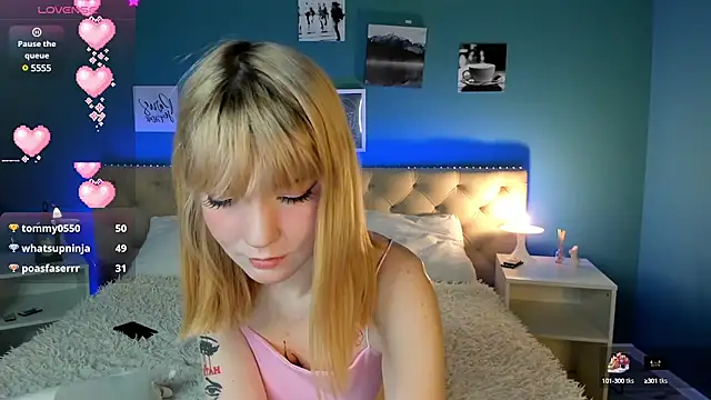 Linablueeyed online show from 03.17.25