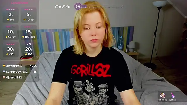 Snapshot of LillyDepp chatting on 02.25.25 LillyDepp online show from 02.25.25