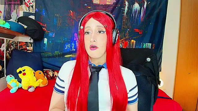 Snapshot of HakuRukushka chatting on 10.08.25 HakuRukushka online show from 10.08.25