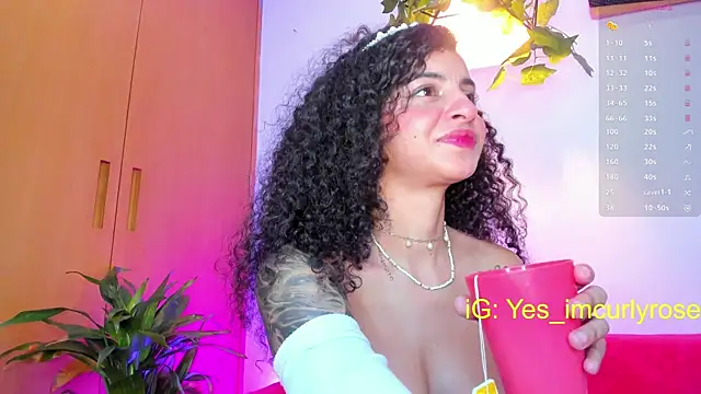 CurlyRose   online show from 03.20.25