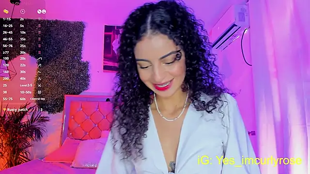 CurlyRose   online show from 09.12.25